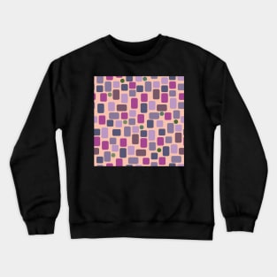 purple rectangles Crewneck Sweatshirt